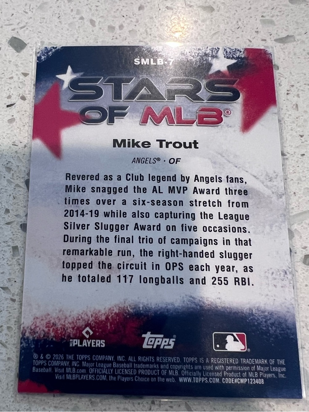 Topps 2026 Mike Trout - Picture 4 of 4